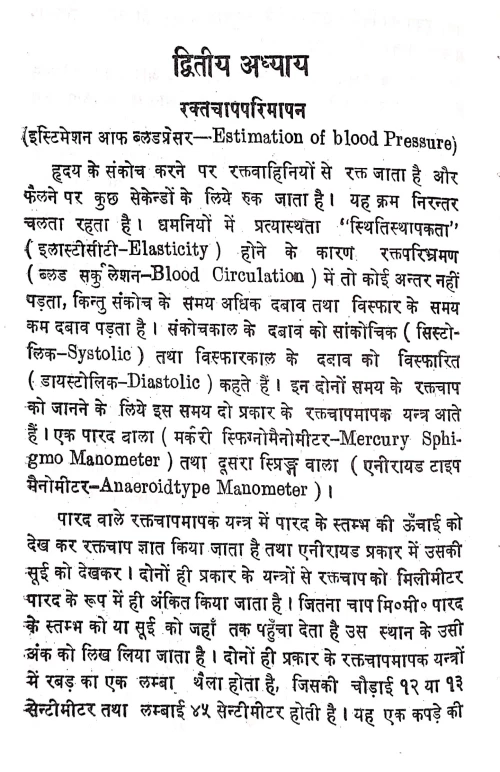 Raktachaap ( Blood Pressure)